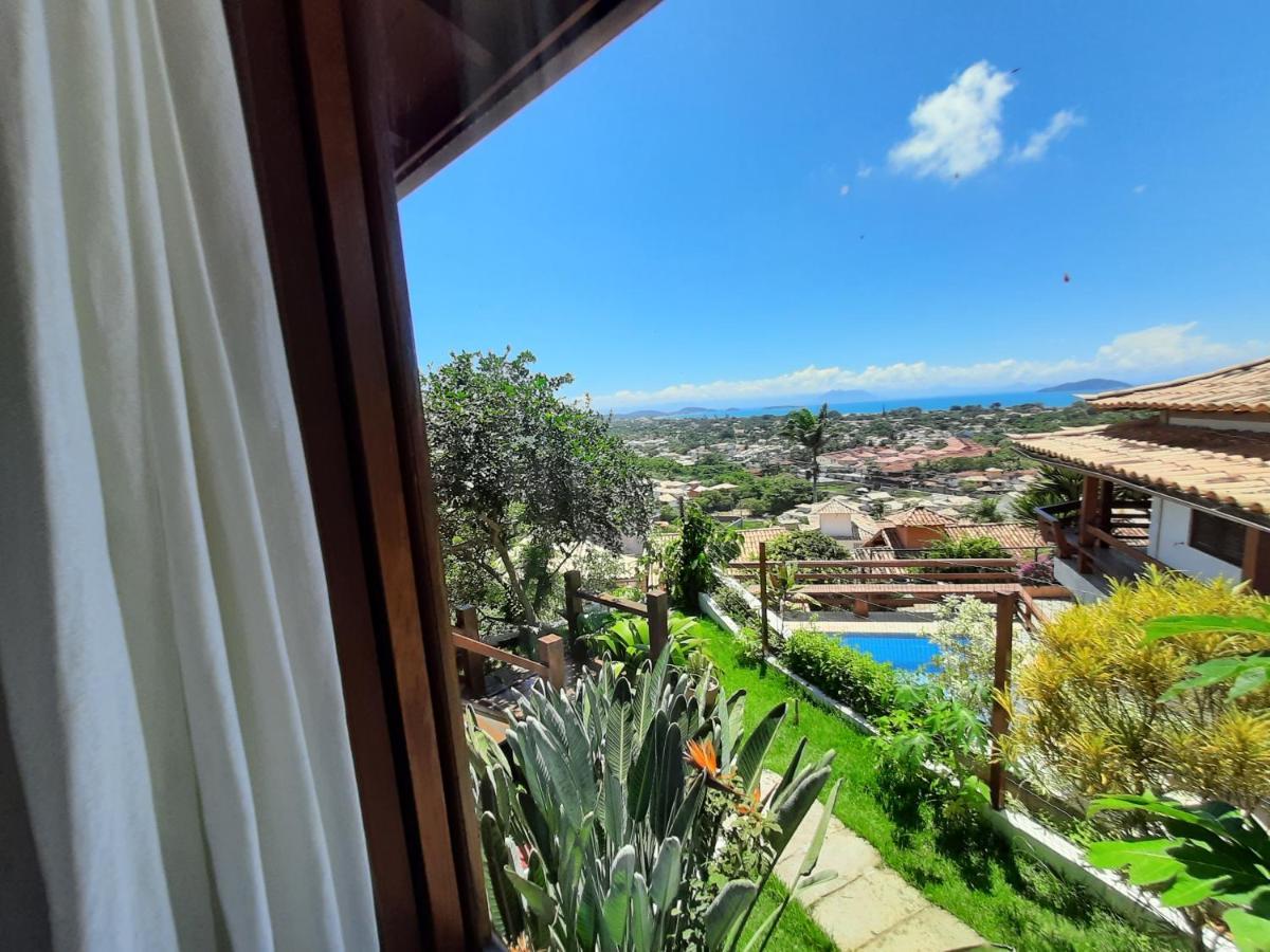Búzios Casa E Piscina Privativa, Vista Para O Mar Em Condominio Pe Na Areia מראה חיצוני תמונה