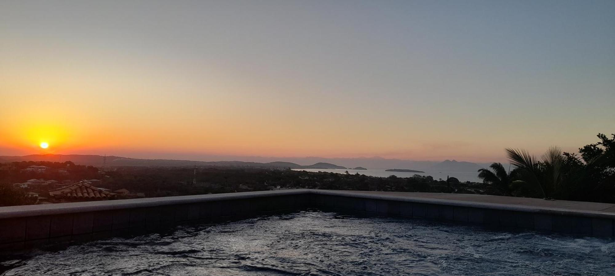 Búzios Casa E Piscina Privativa, Vista Para O Mar Em Condominio Pe Na Areia מראה חיצוני תמונה
