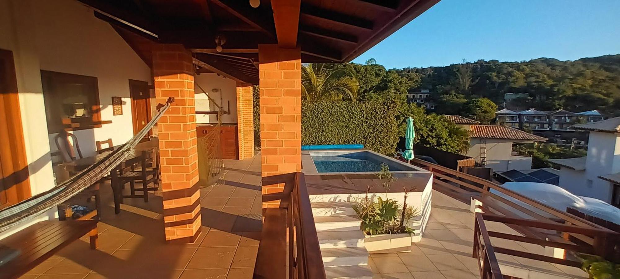 Búzios Casa E Piscina Privativa, Vista Para O Mar Em Condominio Pe Na Areia מראה חיצוני תמונה
