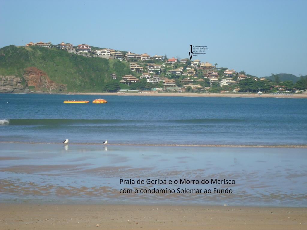 Búzios Casa E Piscina Privativa, Vista Para O Mar Em Condominio Pe Na Areia מראה חיצוני תמונה